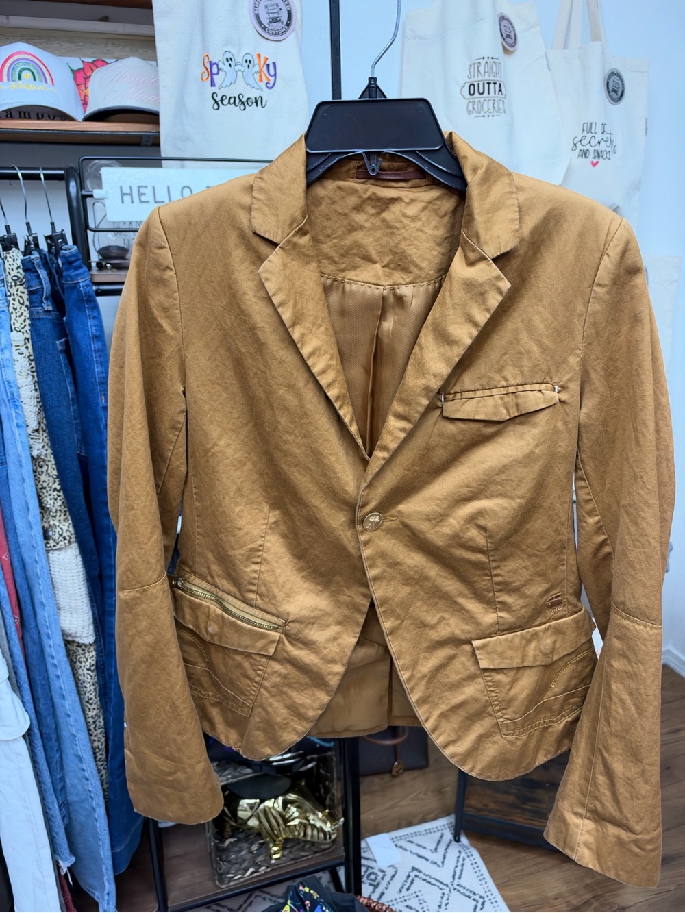 🐪Camel G Star Blazer.  size S